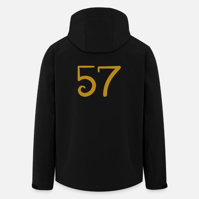 57 - Veste softshell homme en polyester recyclé Stanley/Stella - noir
