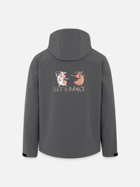Let's Dance - Let's dance - Men’s Recycled Softshell Jacket by Stanley/Stella - black