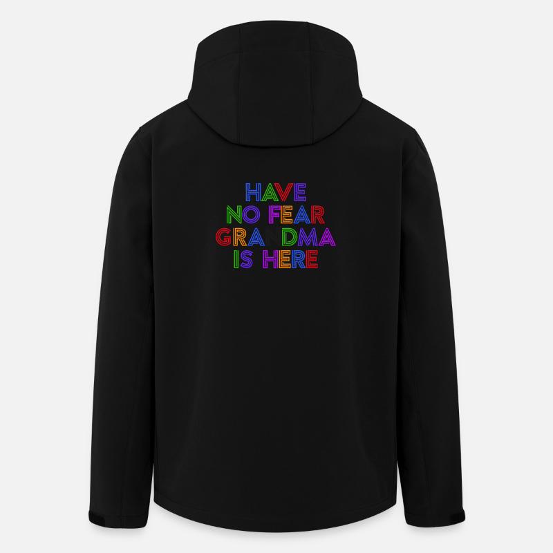 Pensionistin Alte Frau Statement Oma Großmutter - Recycelte Männer Softshell-Jacke von Stanley/Stella - Schwarz