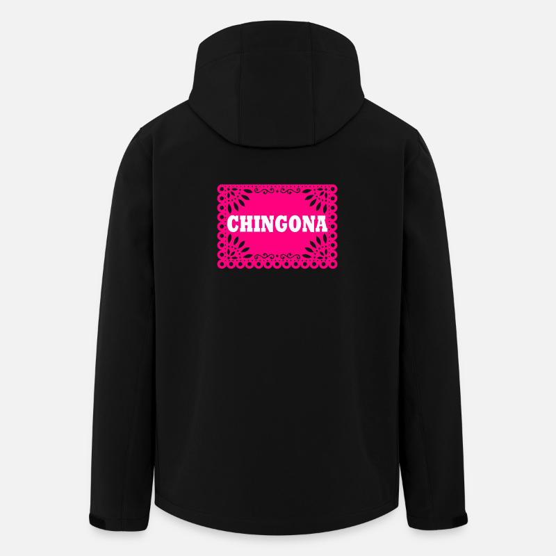 Chingona - Veste softshell homme en polyester recyclé Stanley/Stella - noir