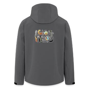 Game Mistress - Men’s Recycled Softshell Jacket by Stanley/Stella - black - Back - AI Model Male 185 light (185cm)