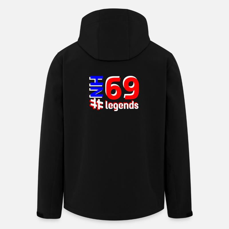 NH69 - Veste softshell homme en polyester recyclé Stanley/Stella - noir