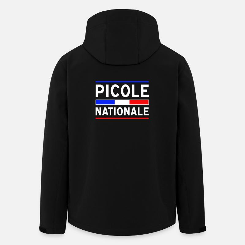 National Drinking Alley New Design - Men’s Recycled Softshell Jacket by Stanley/Stella - black