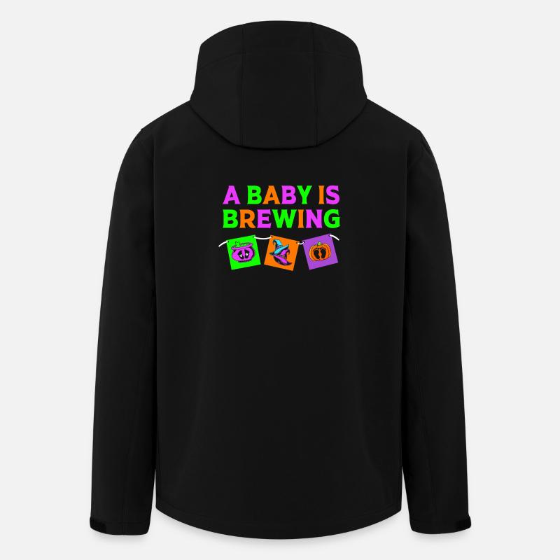 Gender Reveal Halloween - Recycelte Männer Softshell-Jacke von Stanley/Stella - Schwarz