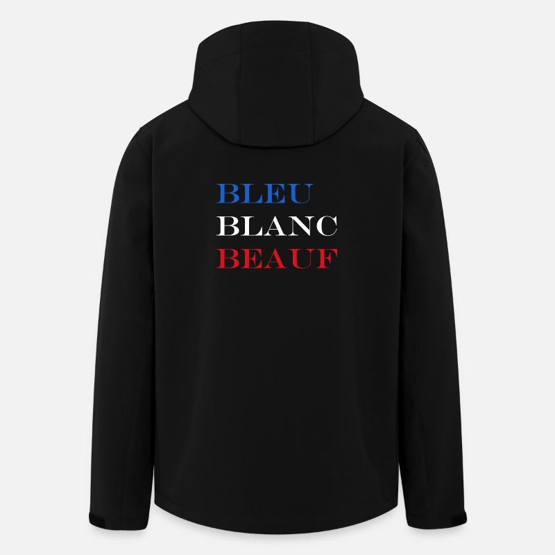 Rindfleisch - Recycelte Männer Softshell-Jacke von Stanley/Stella - Schwarz