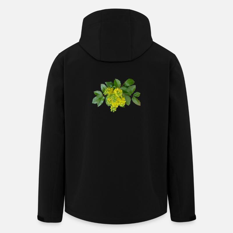 Mahoni - Recycelte Männer Softshell-Jacke von Stanley/Stella - Schwarz