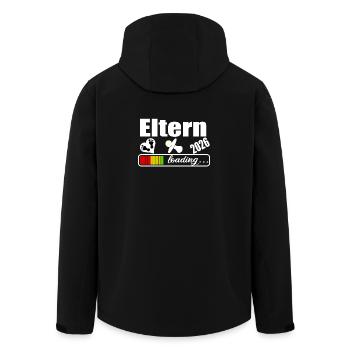Parents 2026 - Men’s Recycled Softshell Jacket by Stanley/Stella - black - Back - AI Model Male 185 light (185cm)
