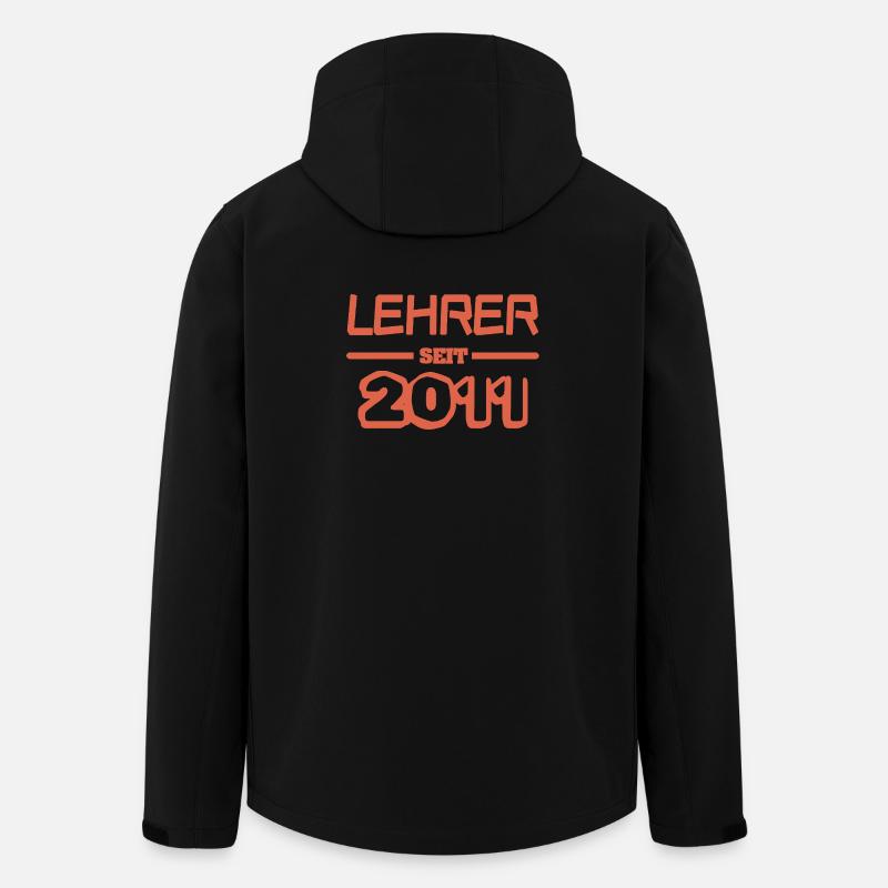 Lehrer 2011 - Recycelte Männer Softshell-Jacke von Stanley/Stella - Schwarz