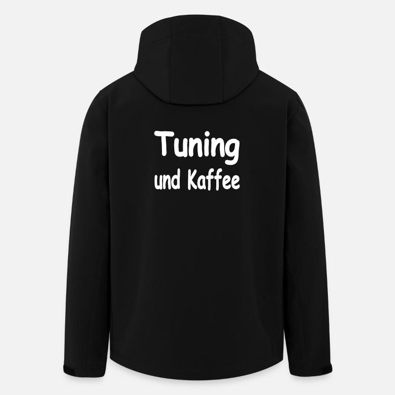 tuning - Men’s Recycled Softshell Jacket by Stanley/Stella - black