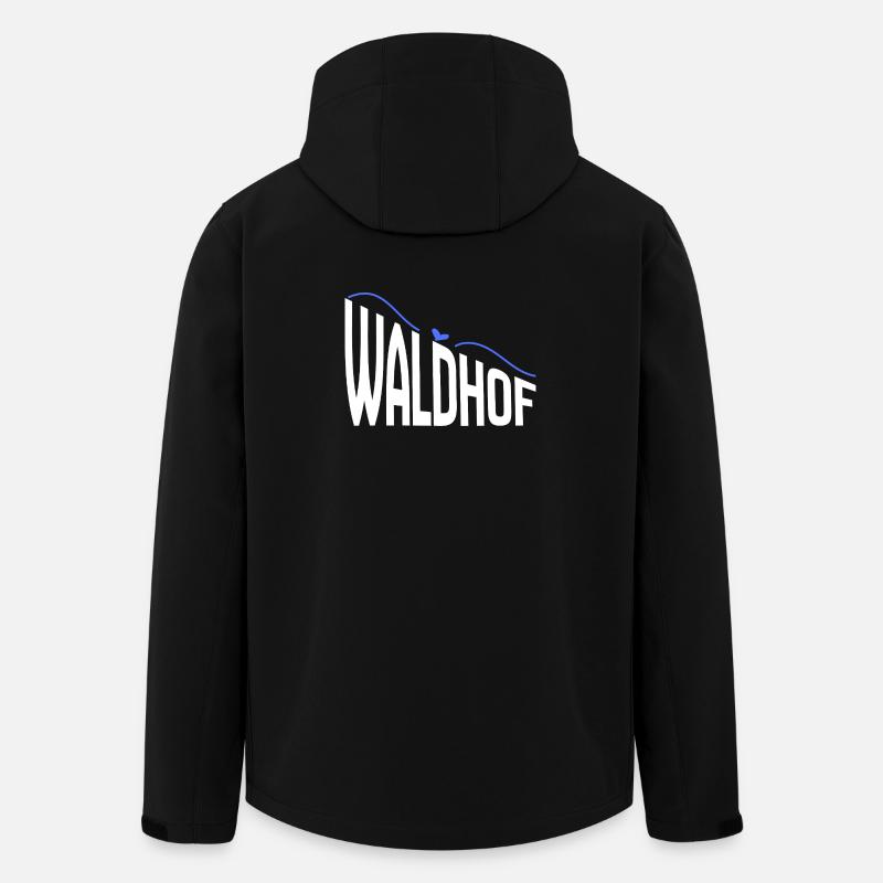 Waldhof - Men’s Recycled Softshell Jacket by Stanley/Stella - black