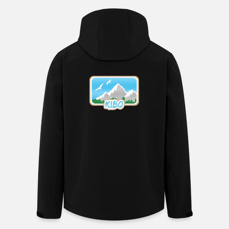 Kibo - Men’s Recycled Softshell Jacket by Stanley/Stella - black