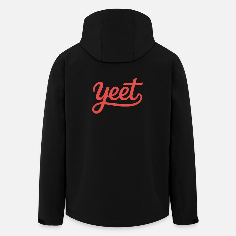 Yeet – Lustige Gen-Alpha-Memes - Recycelte Männer Softshell-Jacke von Stanley/Stella - Schwarz
