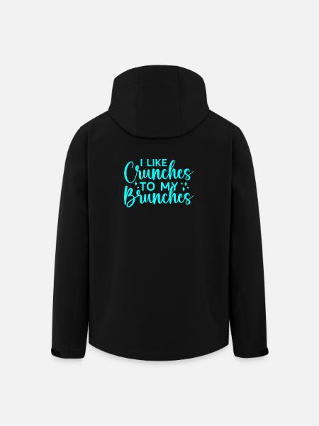 Fitness Motivation Bodybuilder Like Crunches - Men’s Recycled Softshell Jacket by Stanley/Stella - black