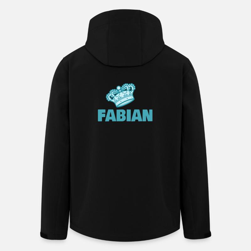 Fabien - Veste softshell homme en polyester recyclé Stanley/Stella - noir