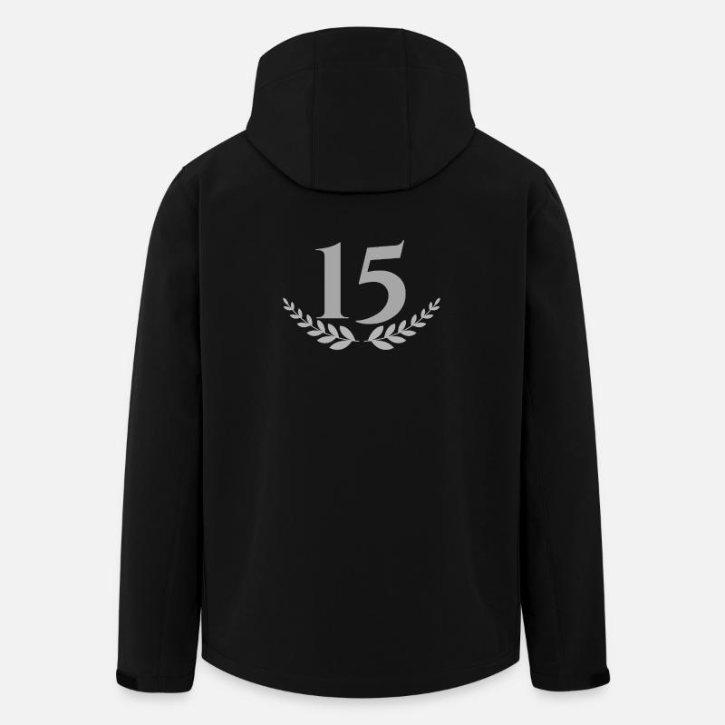 15 - Men’s Recycled Softshell Jacket by Stanley/Stella - black