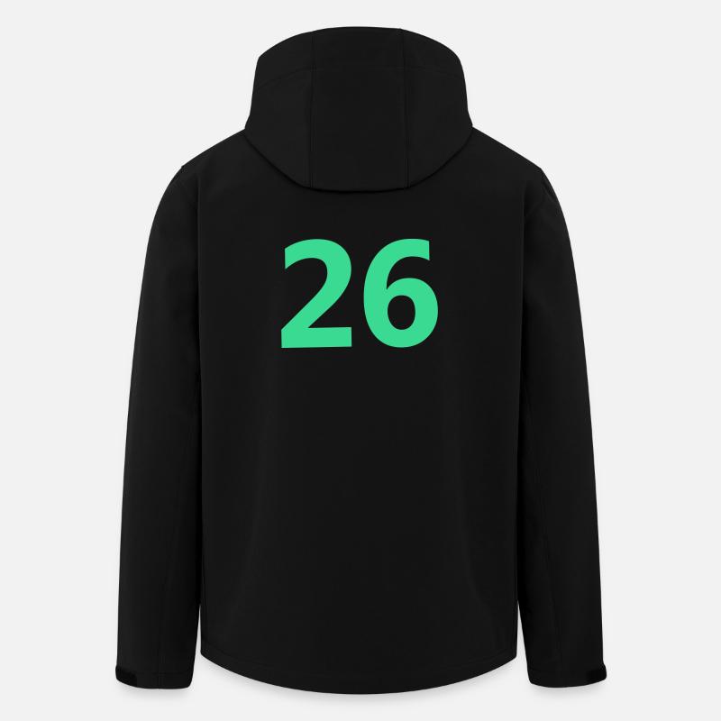 26 - Men’s Recycled Softshell Jacket by Stanley/Stella - black
