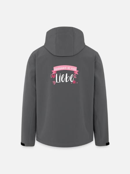 Cheerleader Cheerleading Liebe Geschenk - Recycelte Männer Softshell-Jacke von Stanley/Stella - Schwarz