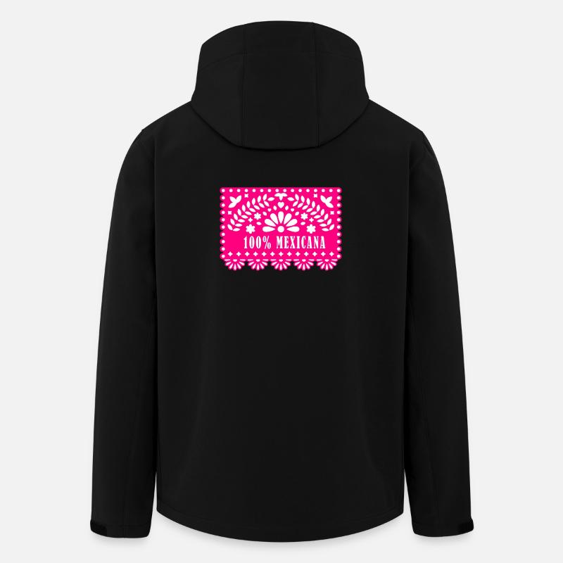 100 MEXIKANER - Recycelte Männer Softshell-Jacke von Stanley/Stella - Schwarz