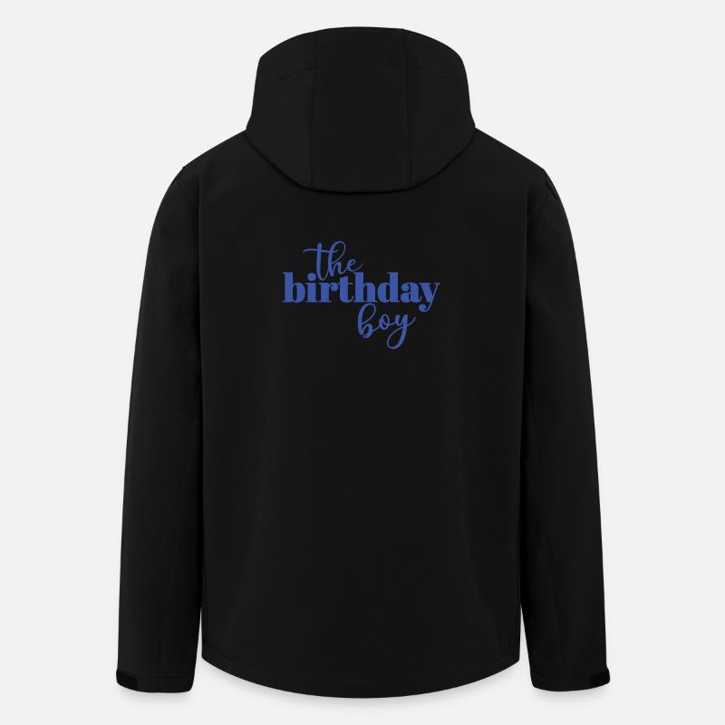 The Birthday Boy - Men’s Recycled Softshell Jacket by Stanley/Stella - black