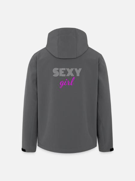 Sexy Girl - Men’s Recycled Softshell Jacket by Stanley/Stella - black