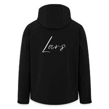 Lars Name T-Shirt Geschenk Für Männer - Recycelte Männer Softshell-Jacke von Stanley/Stella - Schwarz - Hinten - AI Model Male 185 light (185cm)