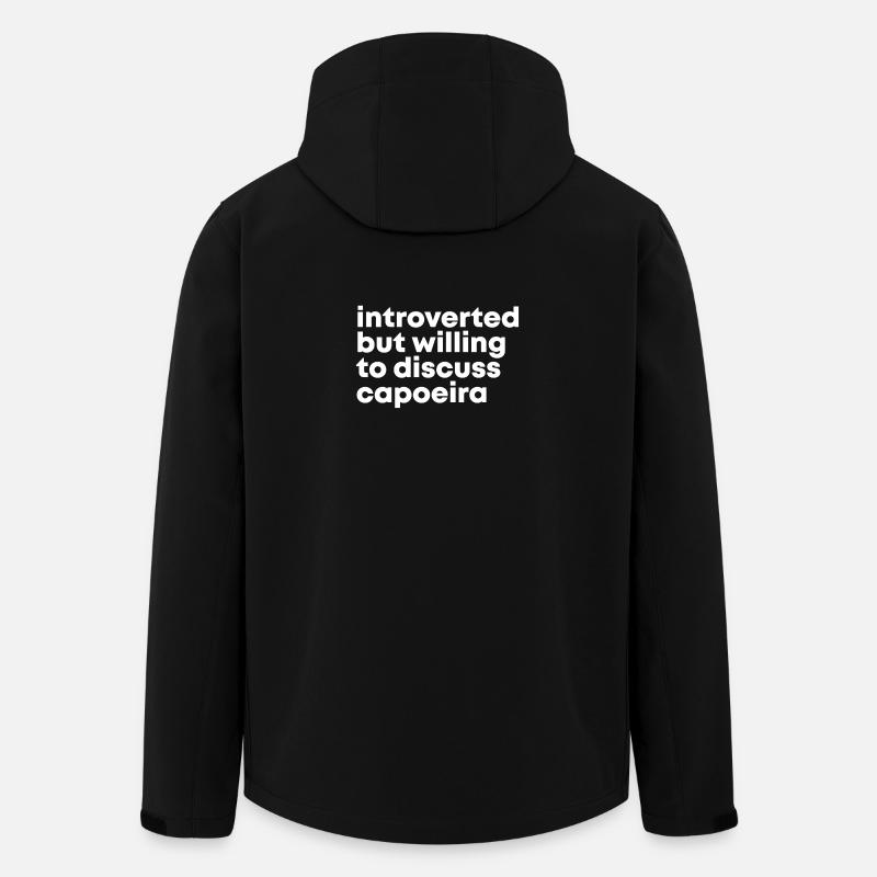 Capoeira - Recycelte Männer Softshell-Jacke von Stanley/Stella - Schwarz