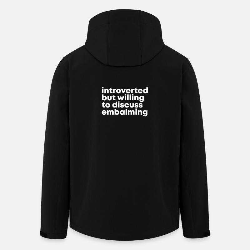 Einbalsamierer - Recycelte Männer Softshell-Jacke von Stanley/Stella - Schwarz