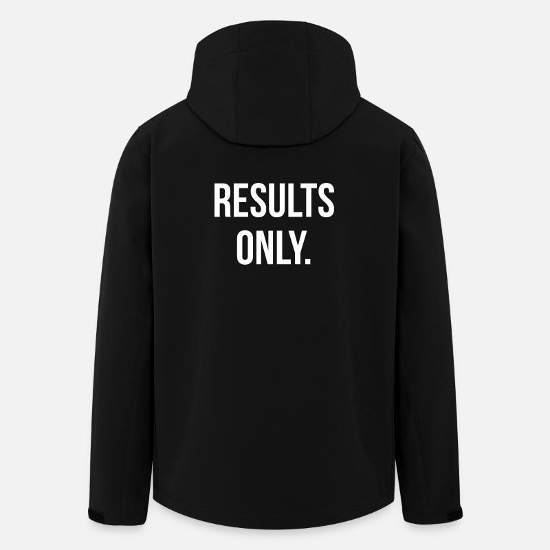 RESULTS ONLY. | Greyline Official - Recycelte Männer Softshell-Jacke von Stanley/Stella - Schwarz