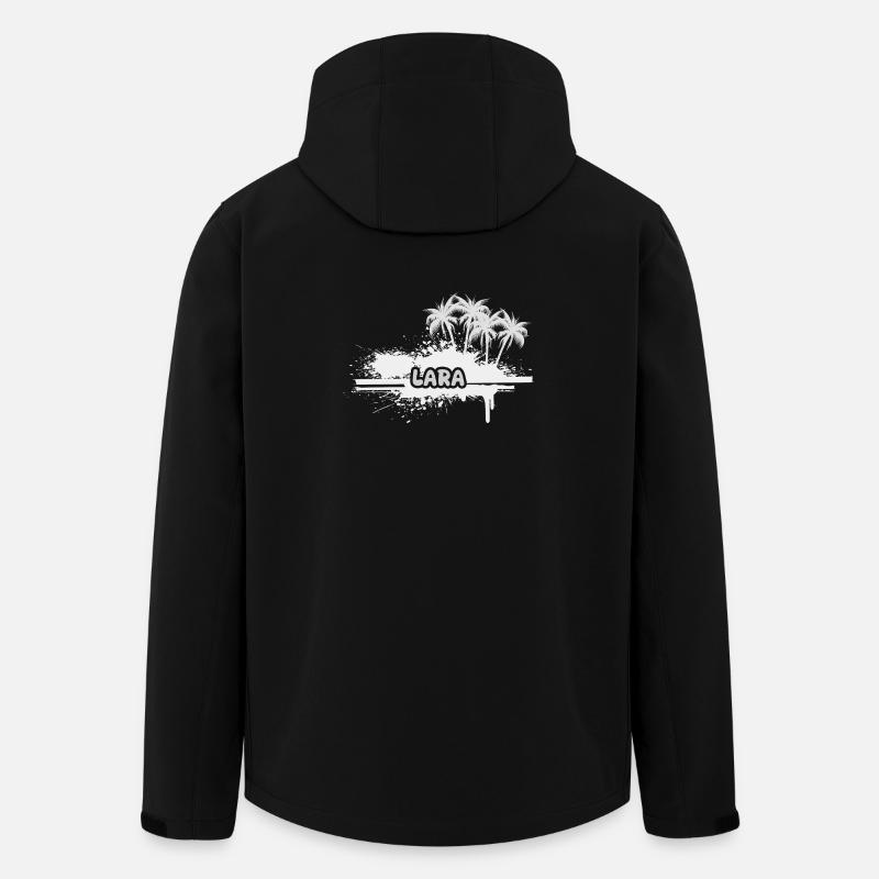 Lara as a holiday - Men’s Recycled Softshell Jacket by Stanley/Stella - black