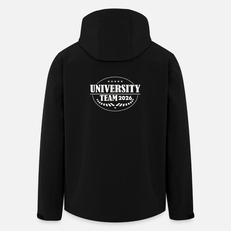 Emblema della Squadra Universitaria 2026 - Giacca softshell riciclata Uomo Stanley/Stella Discoverer - nero