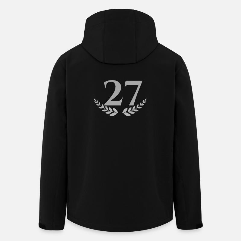 27 - Recycelte Männer Softshell-Jacke von Stanley/Stella - Schwarz