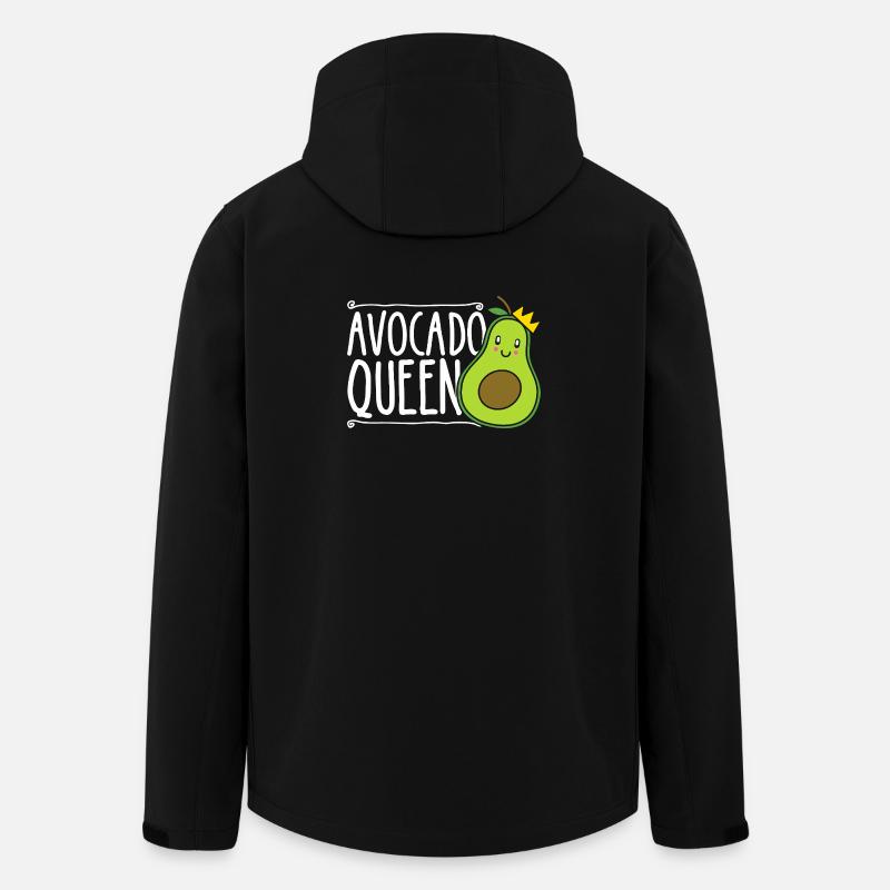 Avocado Queen - Men’s Recycled Softshell Jacket by Stanley/Stella - black
