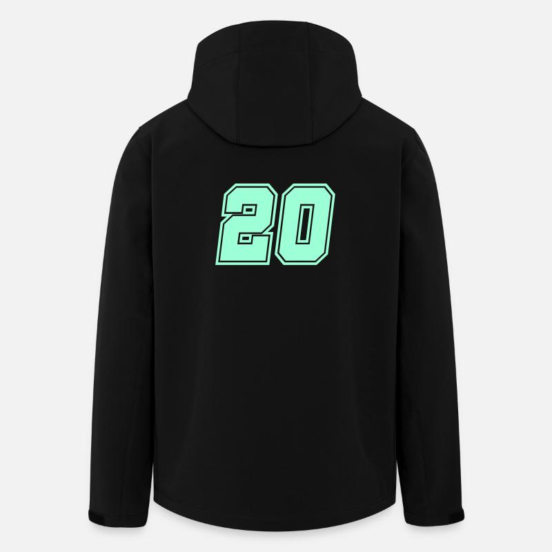 20- - Veste softshell homme en polyester recyclé Stanley/Stella - noir