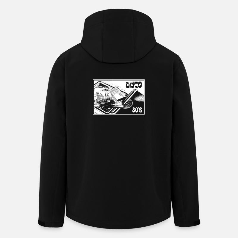 DISCO - Veste softshell homme en polyester recyclé Stanley/Stella - noir