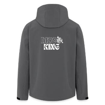 Disco King T-shirt de fête rétro - Veste softshell homme en polyester recyclé Stanley/Stella - noir - Dos - AI Model Male 185 light (185cm)