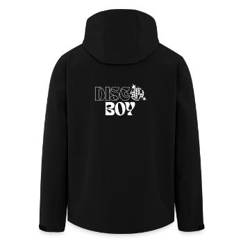 Retro Disco Junge Grafik T-Shirt - Recycelte Männer Softshell-Jacke von Stanley/Stella - Schwarz - Hinten - AI Model Male 185 light (185cm)