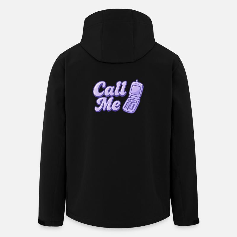 Call Me - Men’s Recycled Softshell Jacket by Stanley/Stella - black