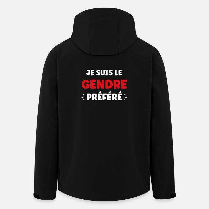 Schwiegersohn - Recycelte Männer Softshell-Jacke von Stanley/Stella - Schwarz