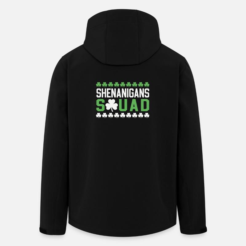 Shenanigans Squad - Men’s Recycled Softshell Jacket by Stanley/Stella - black