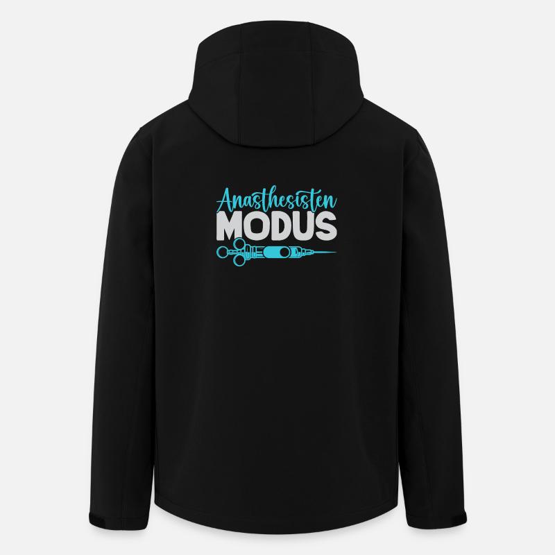 Anesthesiologist Modus On Anesthesia - Men’s Recycled Softshell Jacket by Stanley/Stella - black