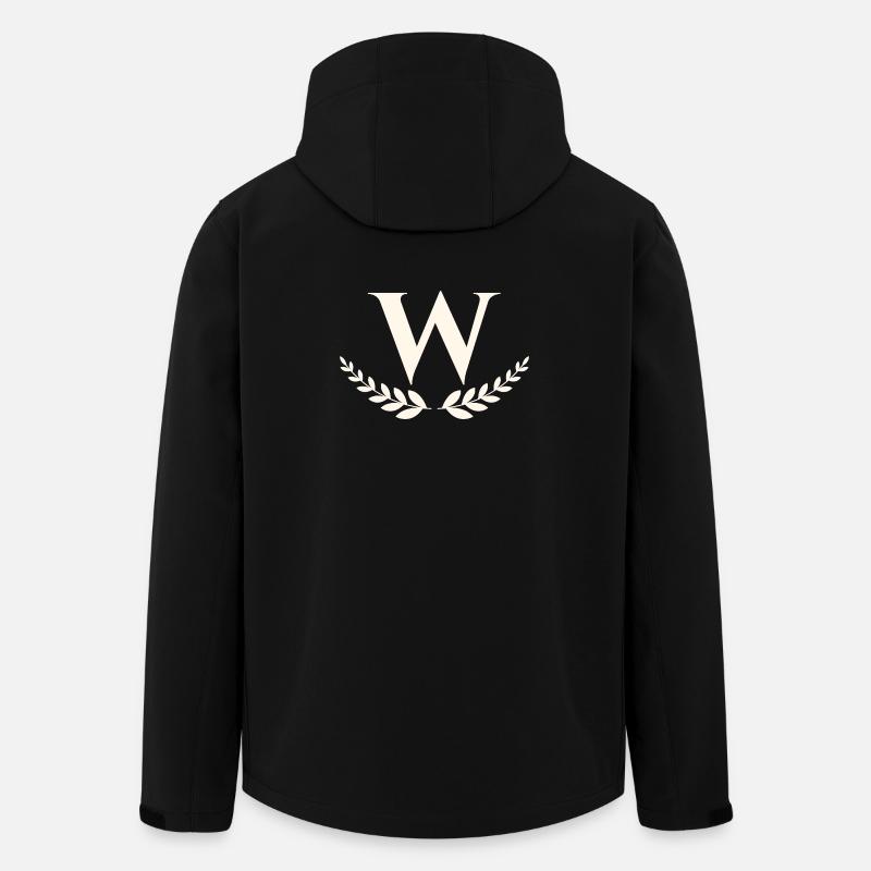 W - Men’s Recycled Softshell Jacket by Stanley/Stella - black