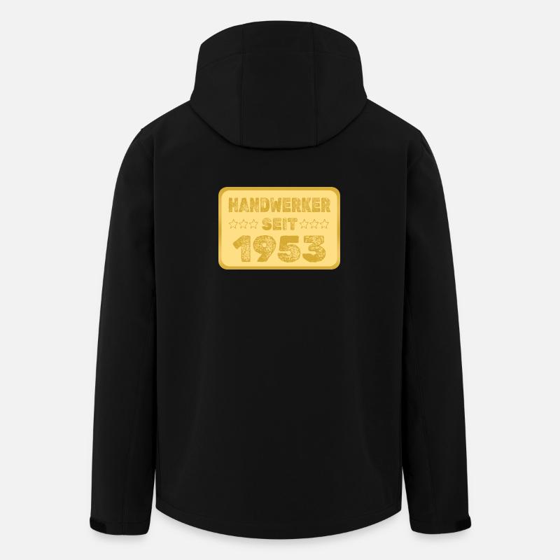 seit 1953 - Recycelte Männer Softshell-Jacke von Stanley/Stella - Schwarz