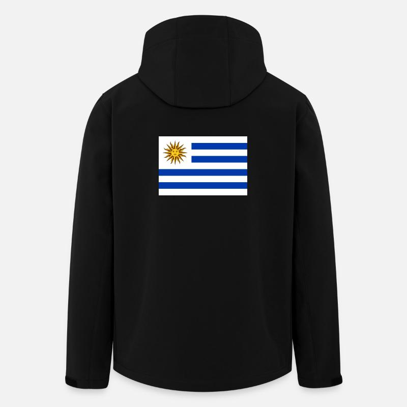 Uruguay - Recycelte Männer Softshell-Jacke von Stanley/Stella - Schwarz