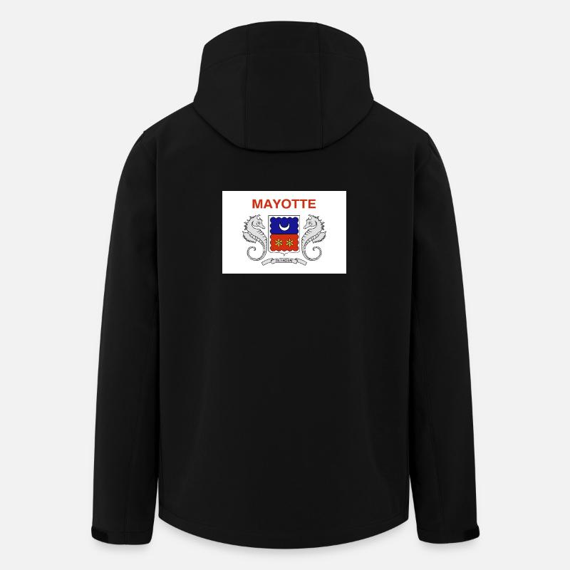 Mayotte - Men’s Recycled Softshell Jacket by Stanley/Stella - black