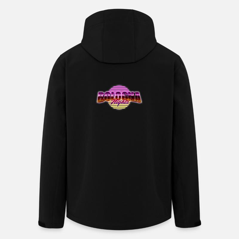 Bologna-Nächte - Recycelte Männer Softshell-Jacke von Stanley/Stella - Schwarz