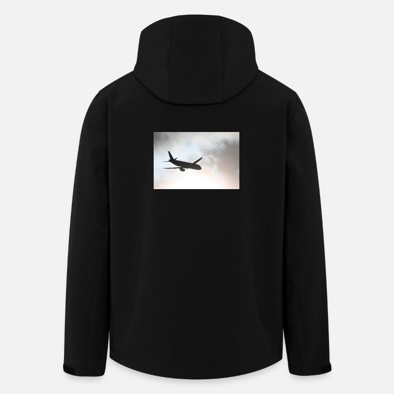 Le Fantôme dans le Ciel - Veste softshell homme en polyester recyclé Stanley/Stella - noir