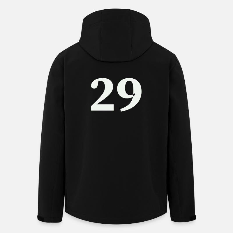 29 - Men’s Recycled Softshell Jacket by Stanley/Stella - black