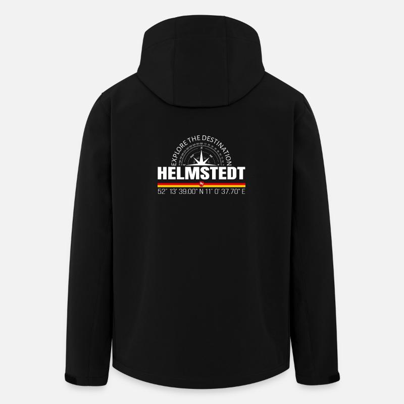Helmstedt - Veste softshell homme en polyester recyclé Stanley/Stella - noir