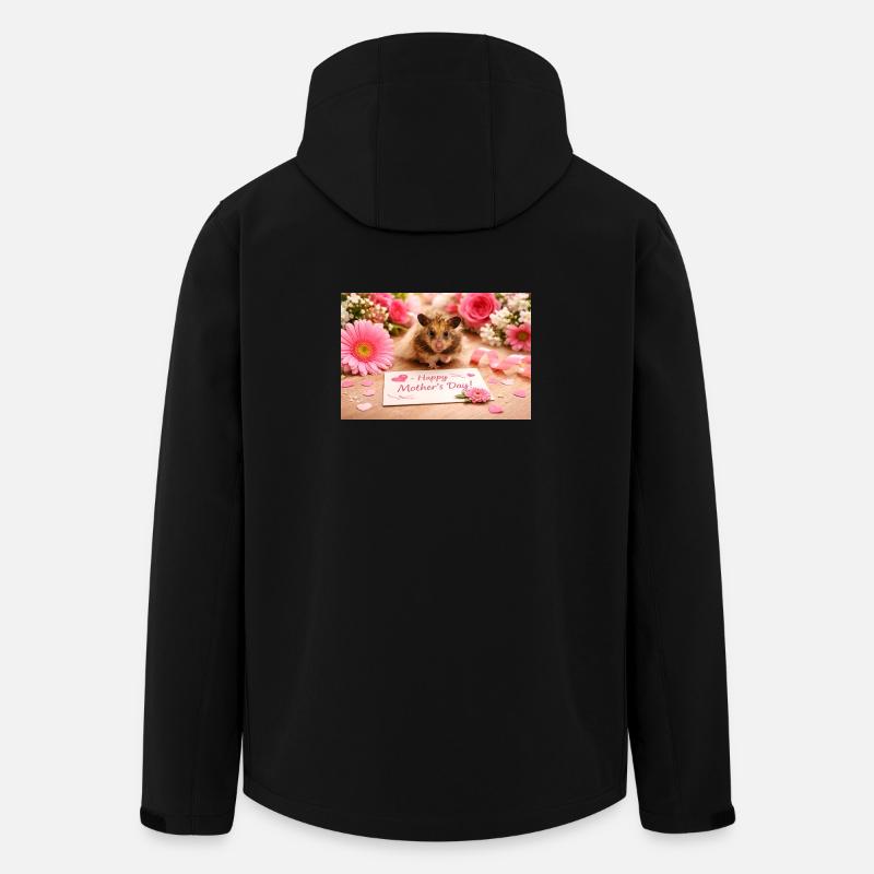 Chico 11: Muttertag 2026 - Recycelte Männer Softshell-Jacke von Stanley/Stella - Schwarz