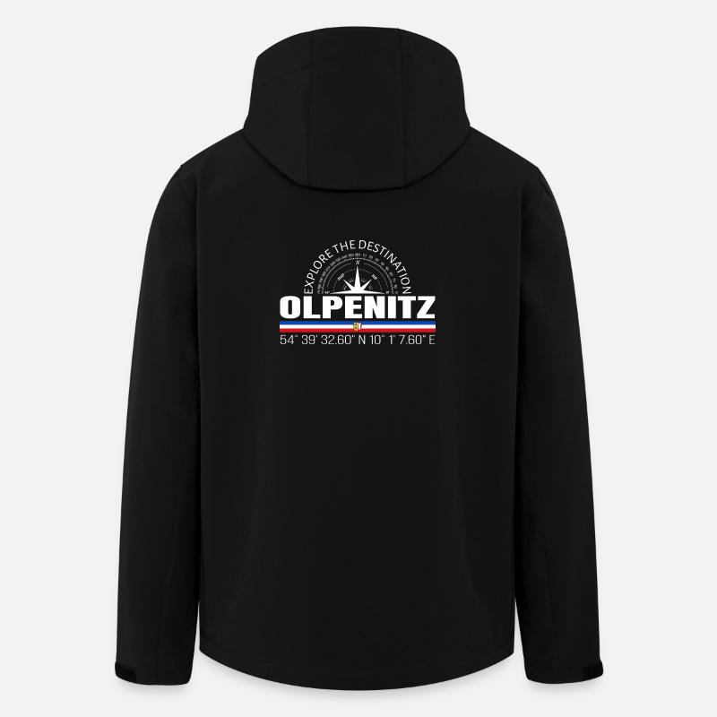 Olpenitz - Veste softshell homme en polyester recyclé Stanley/Stella - noir